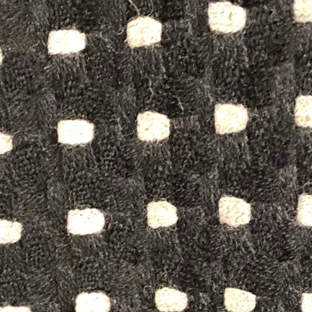 Mycra Pac Reversible Black Nylon/Black and White Wool Jacket S/M